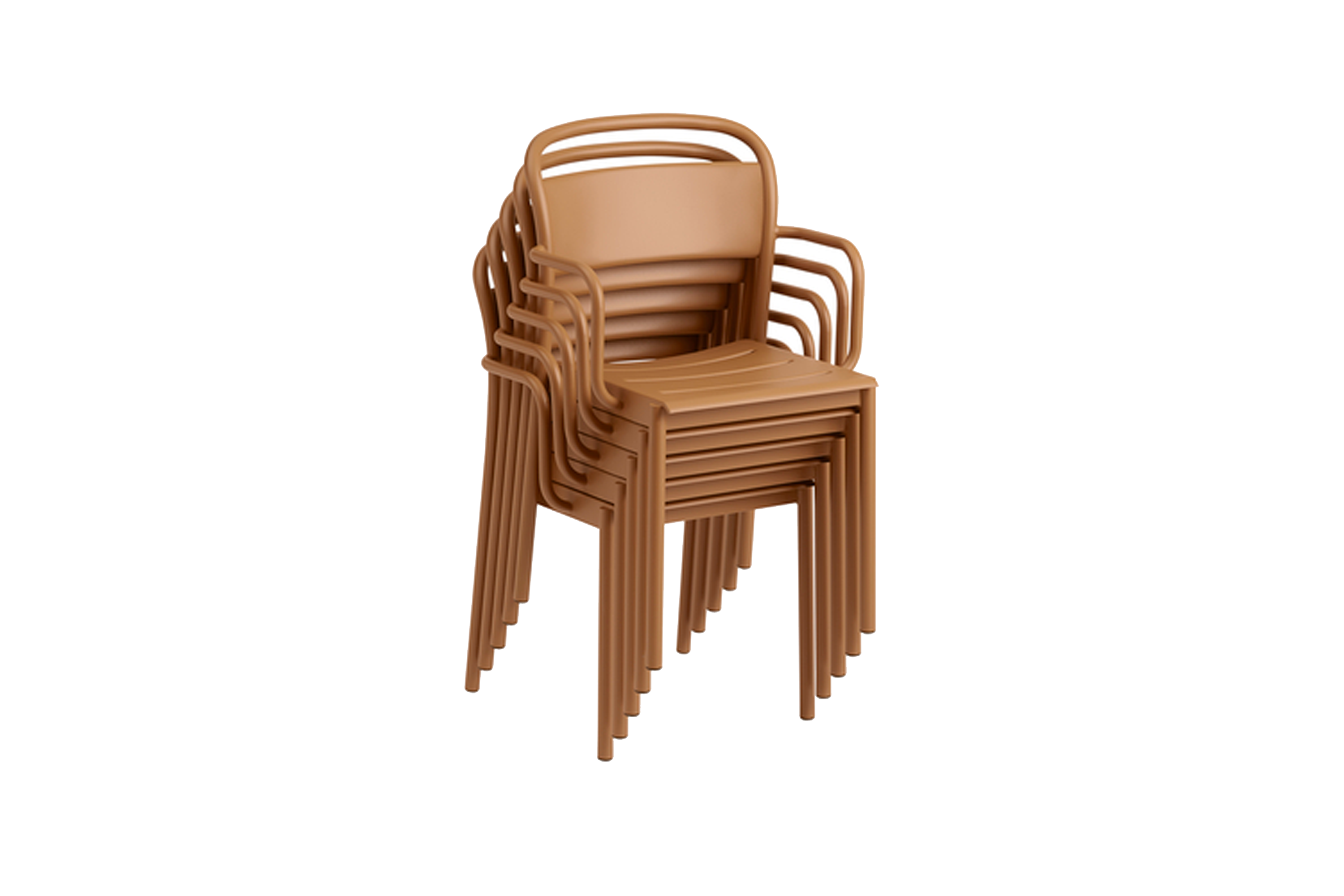 Linear Steel Armchair