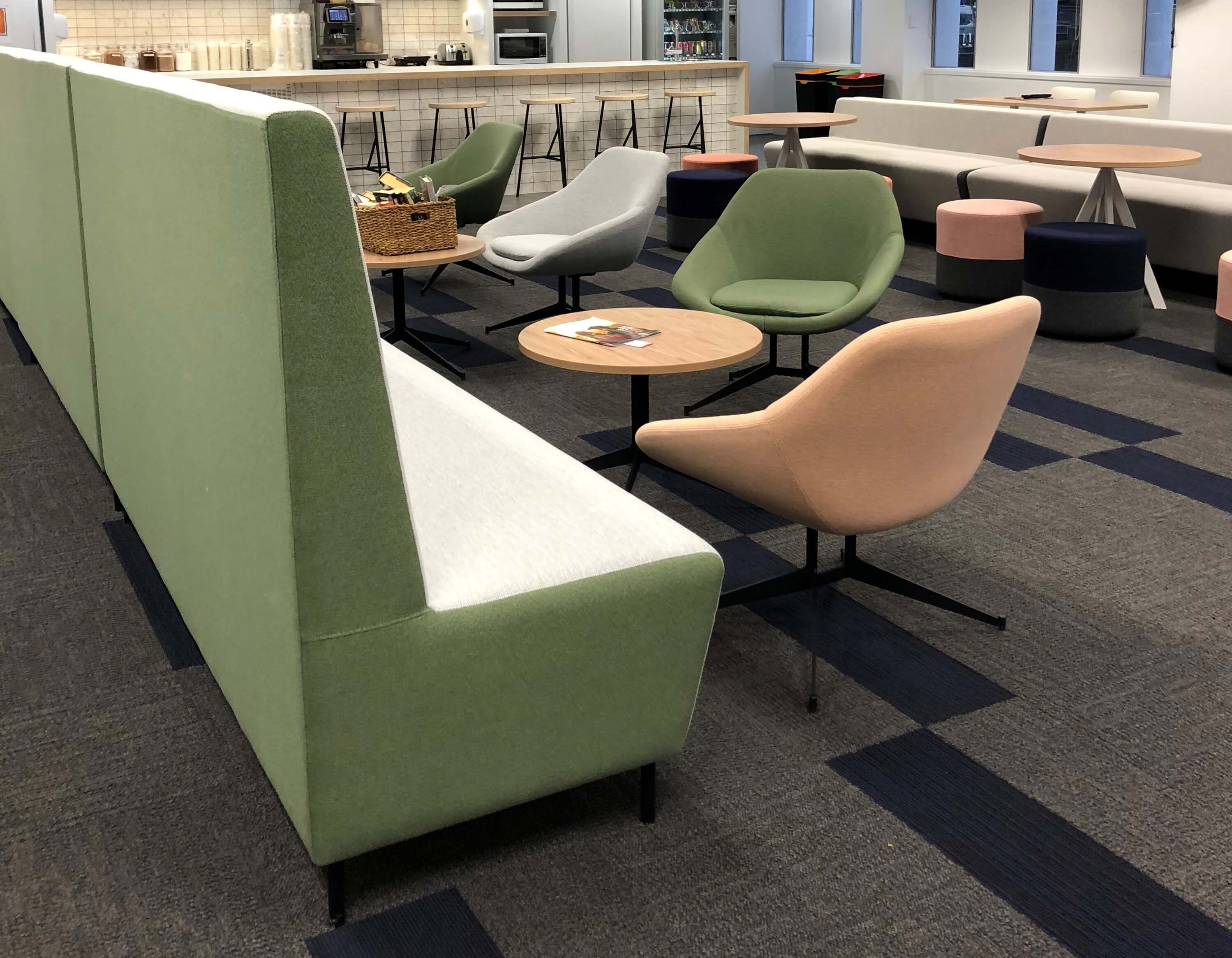 Custom Banquette seating