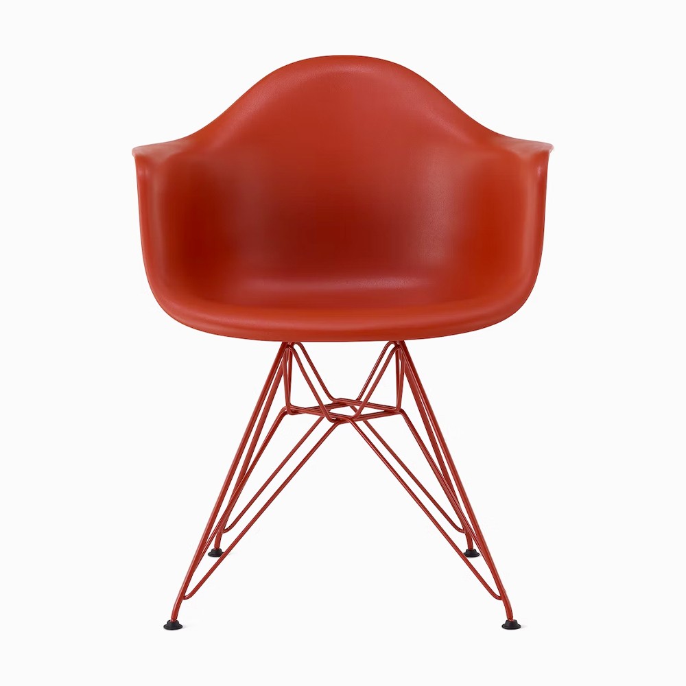 Eames® + HAY Plastic Armchair - Eiffel Base