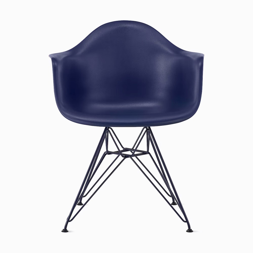 Eames® + HAY Plastic Armchair - Eiffel Base