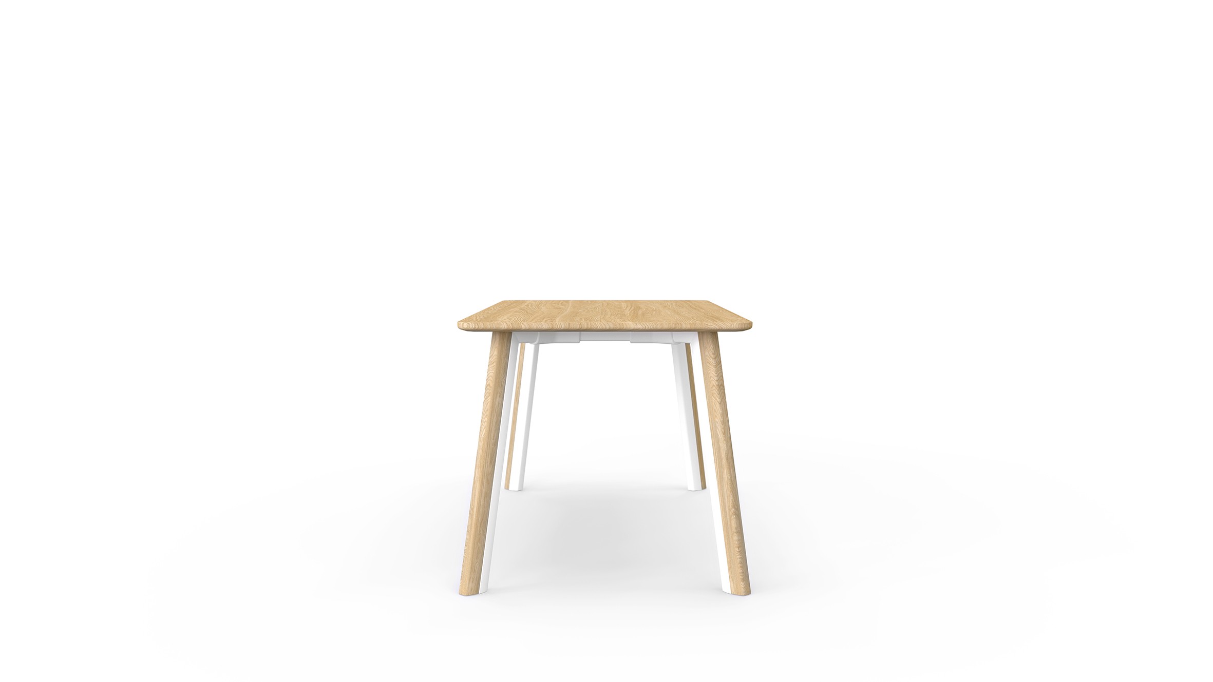 Metro II Table | Double Leg Profile