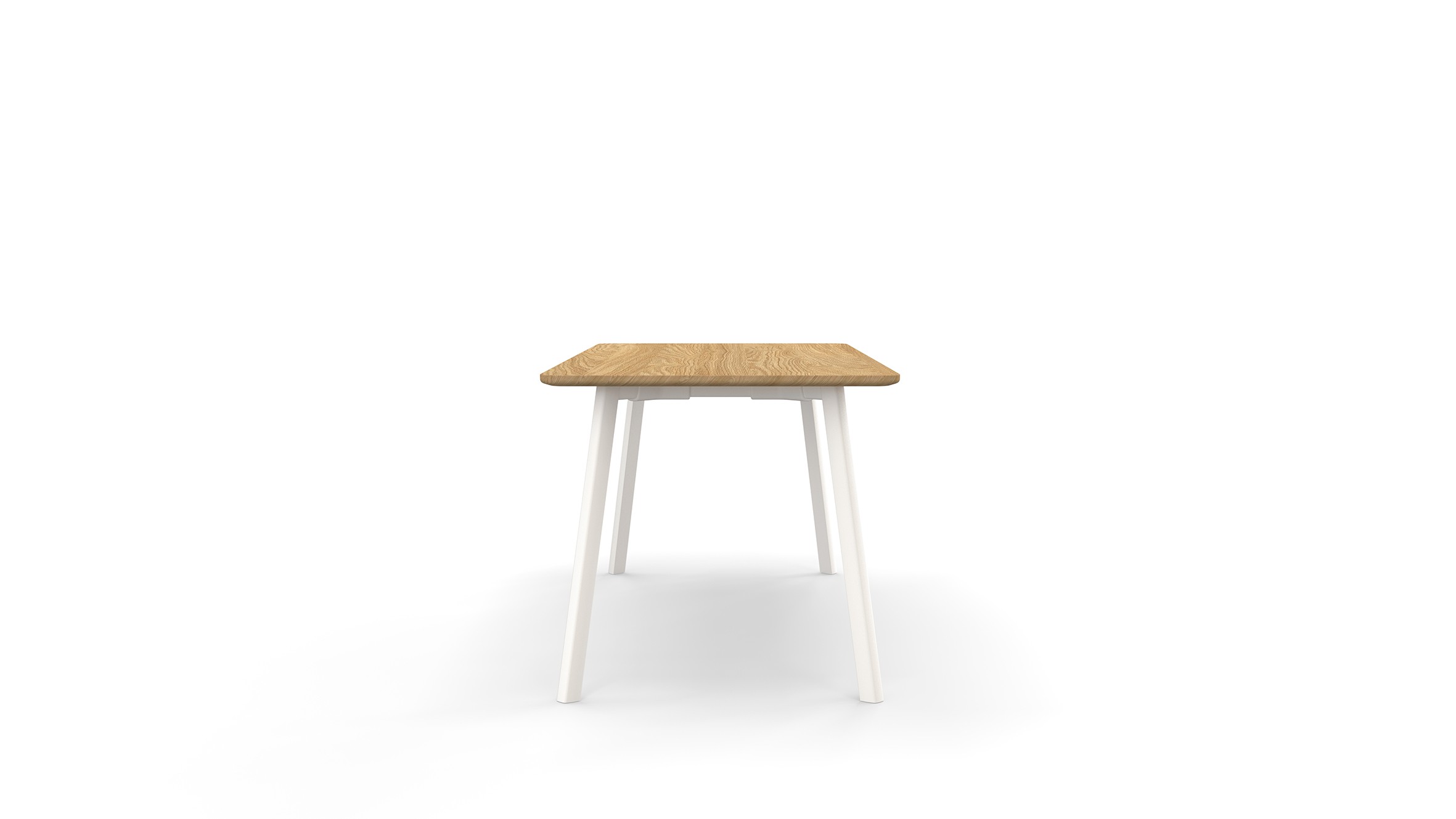Metro I Table |  Single Leg Profile