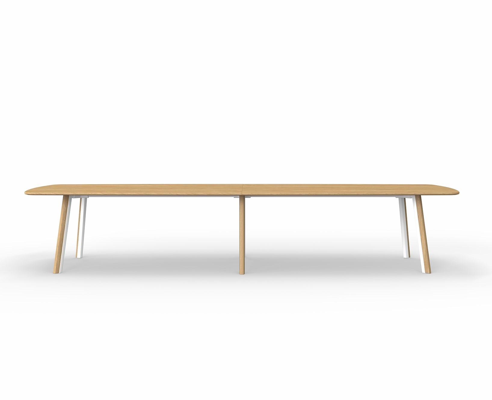 Metro II Multi-Part Tabletop  |  Double Leg Profile