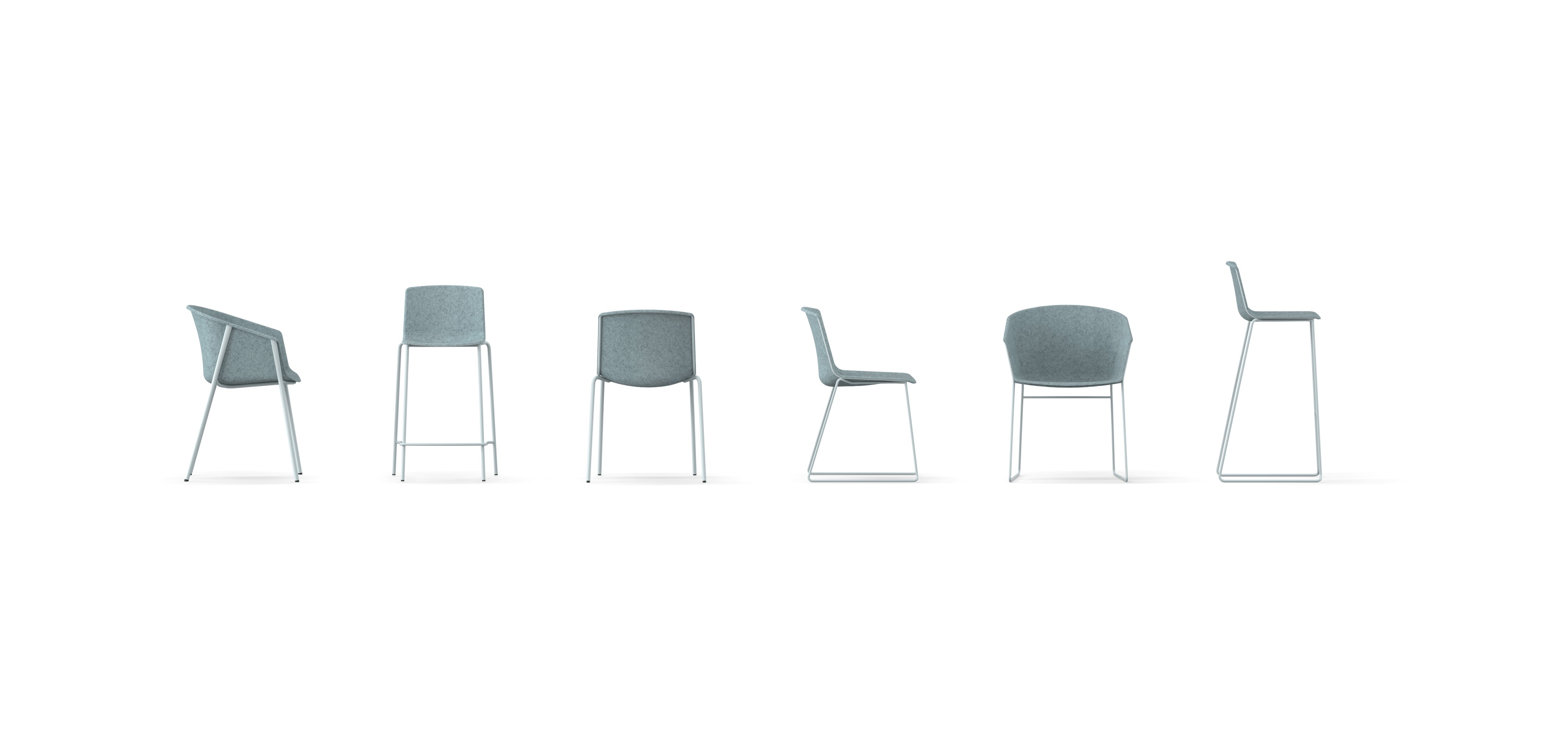 Omega III High Barstool