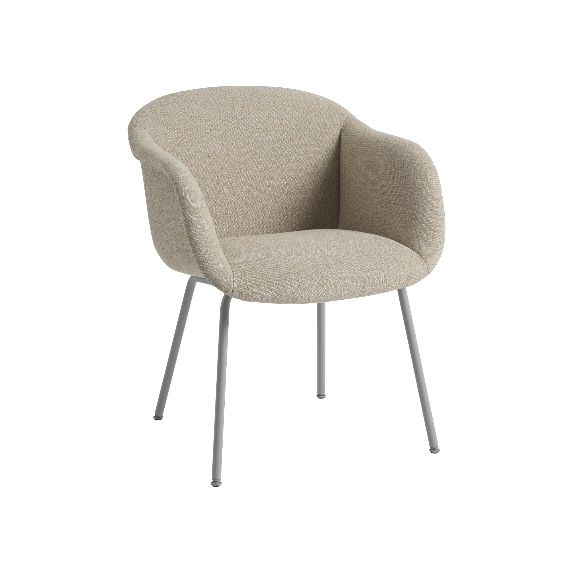 Fiber Soft Armchair | Swivel Base