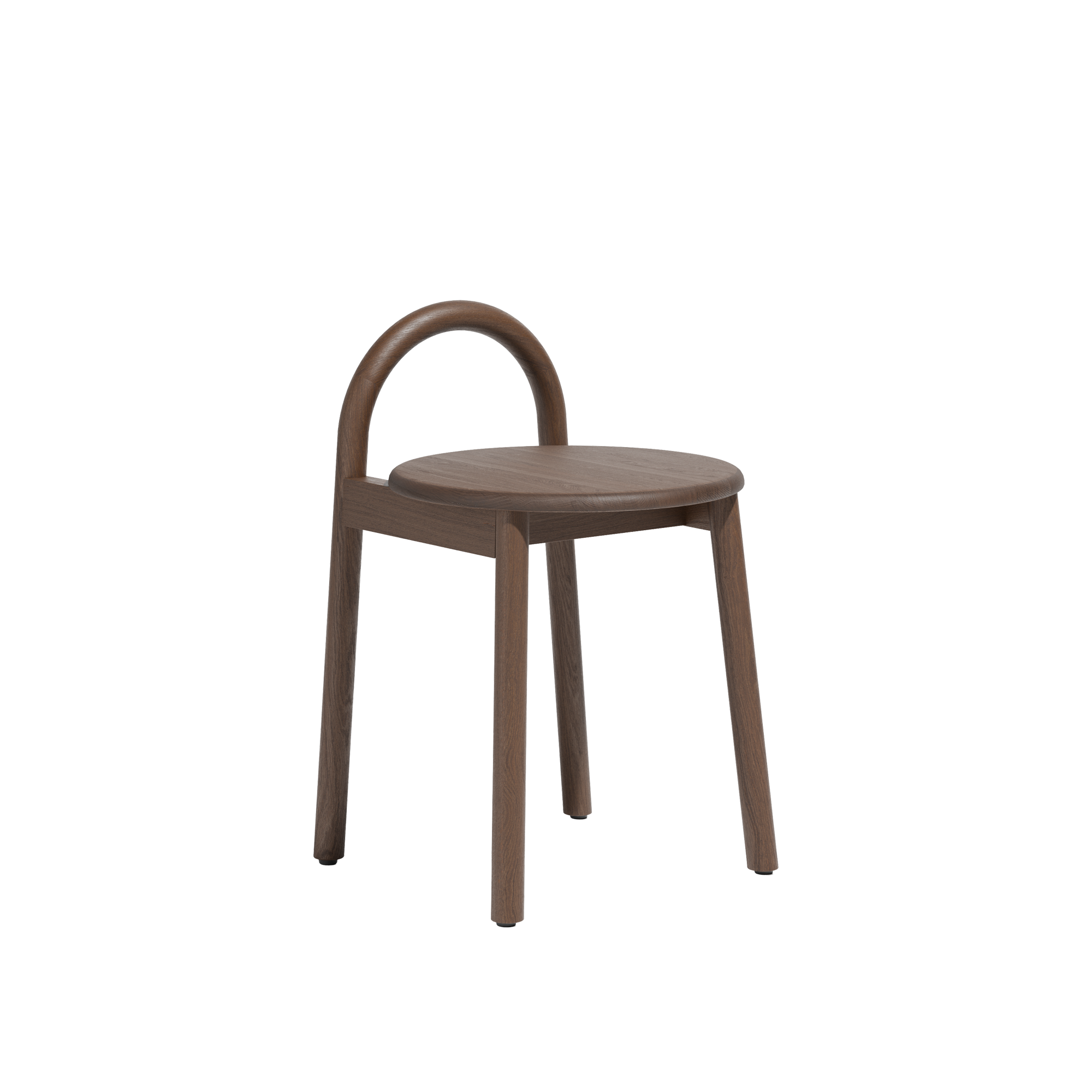 Bobby Low Stool  |  Timber