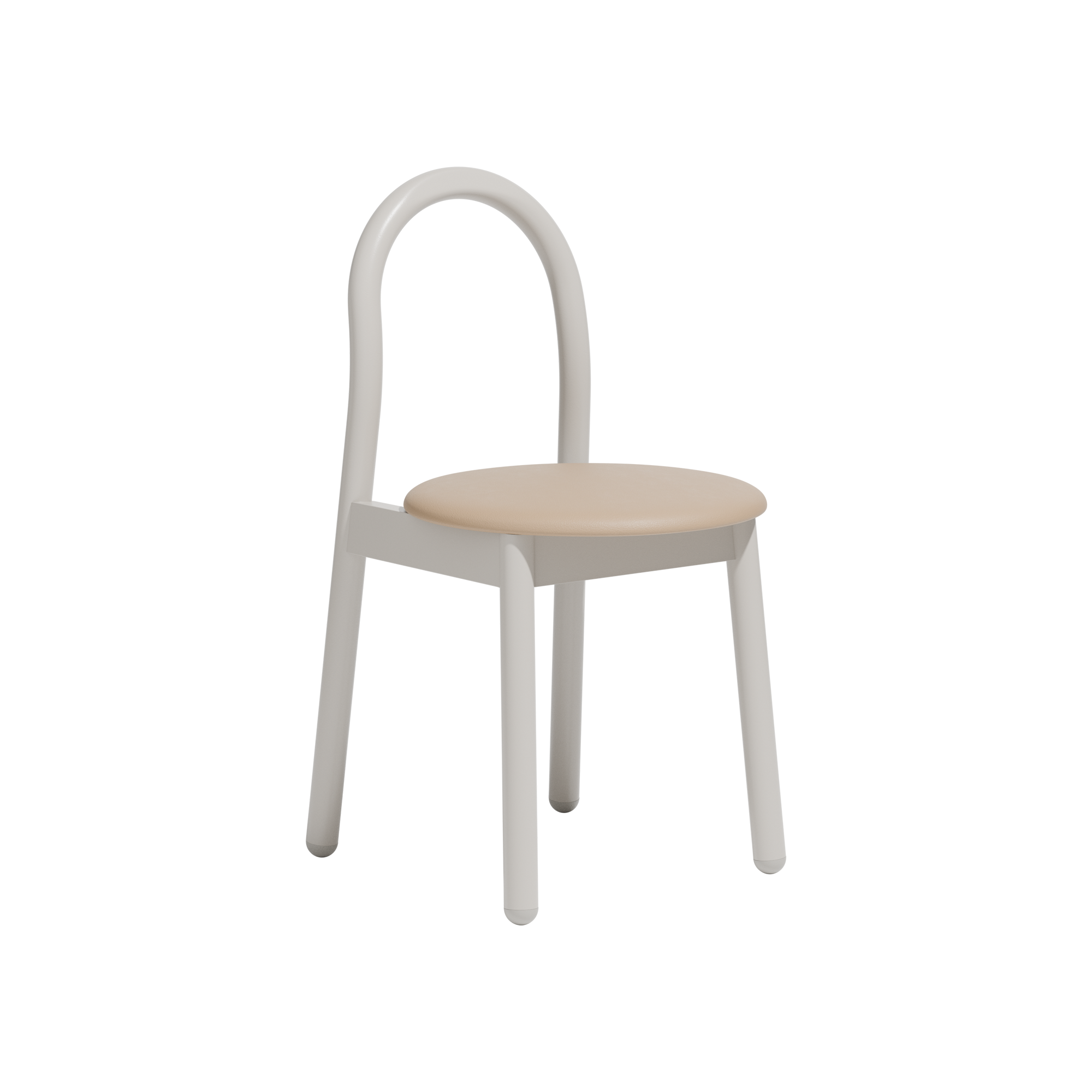 Bobby Chair  |  Metal Upholstered