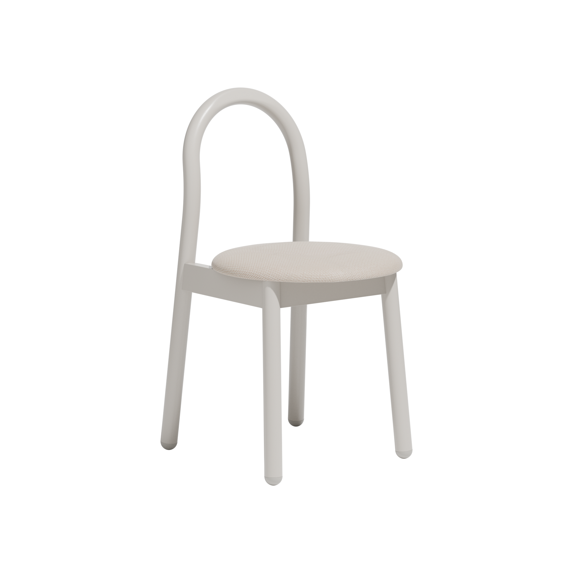 Bobby Chair  |  Metal Upholstered
