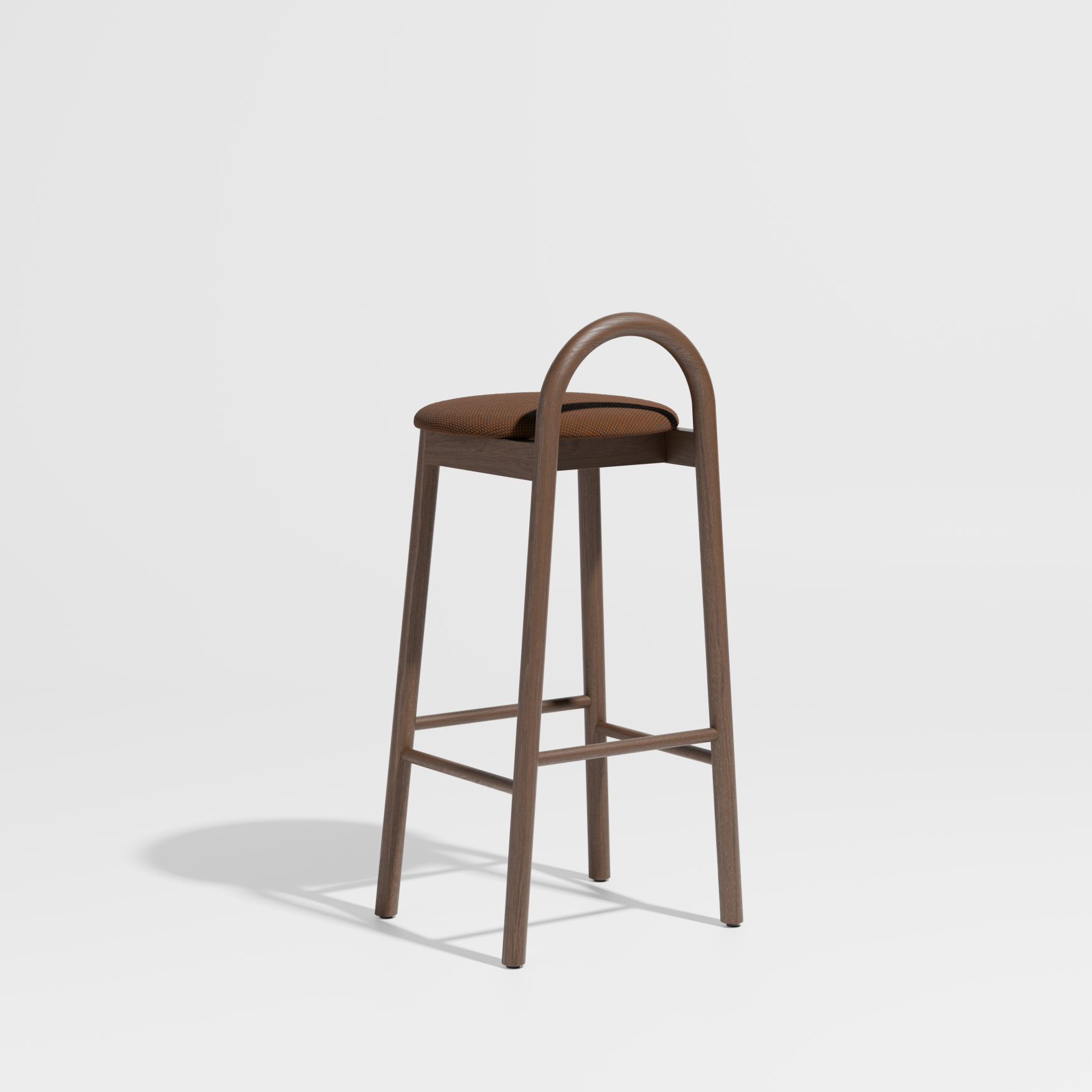 Bobby Stool | Timber Upholstered