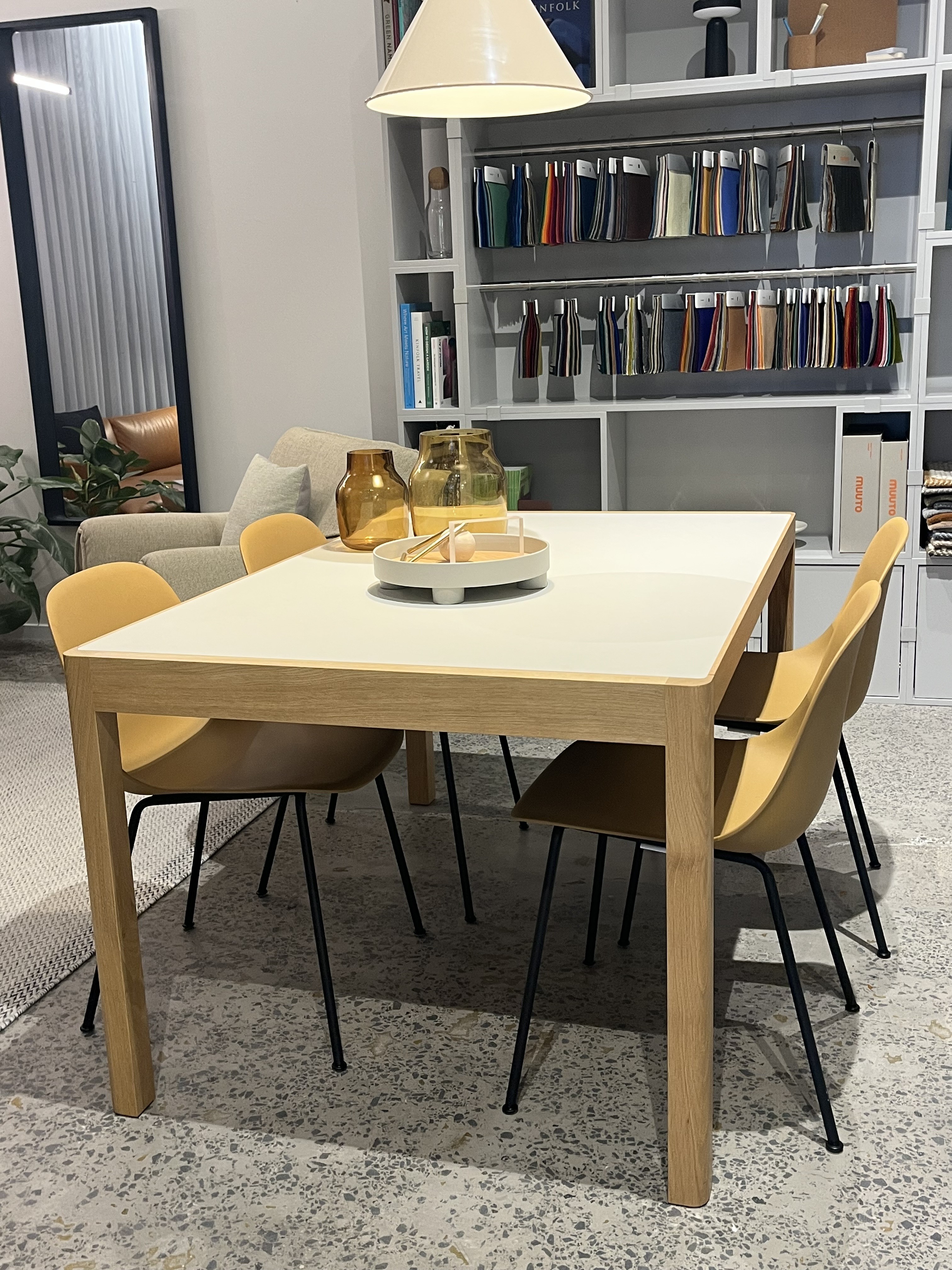 Fiber side - ochre