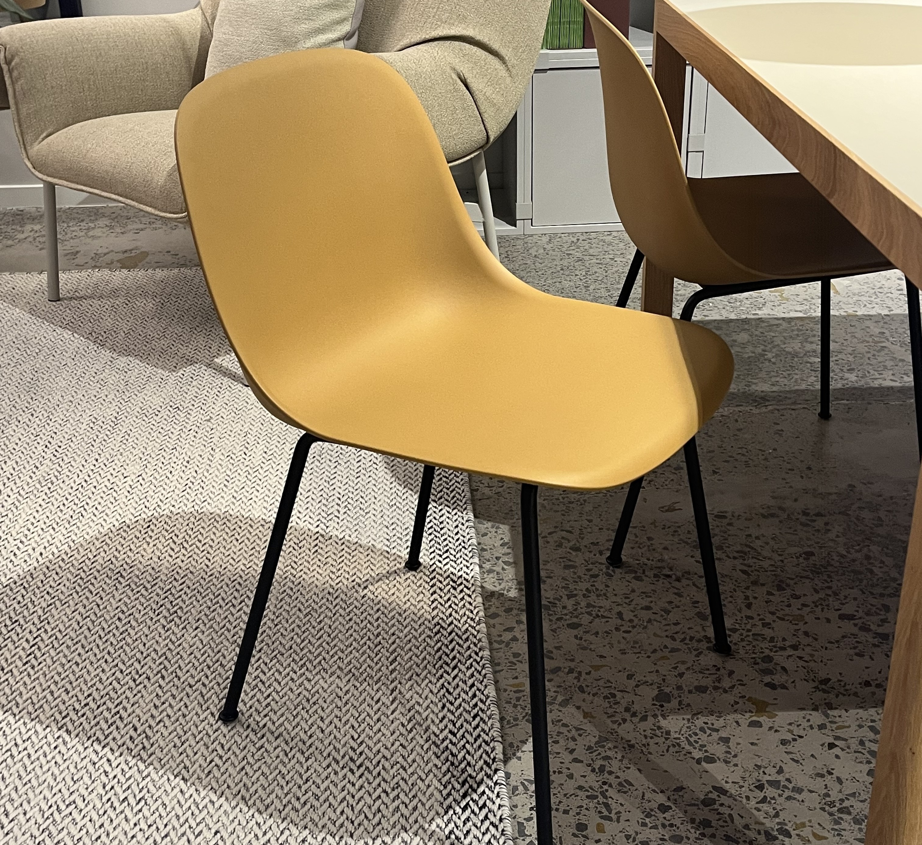 Fiber side - ochre