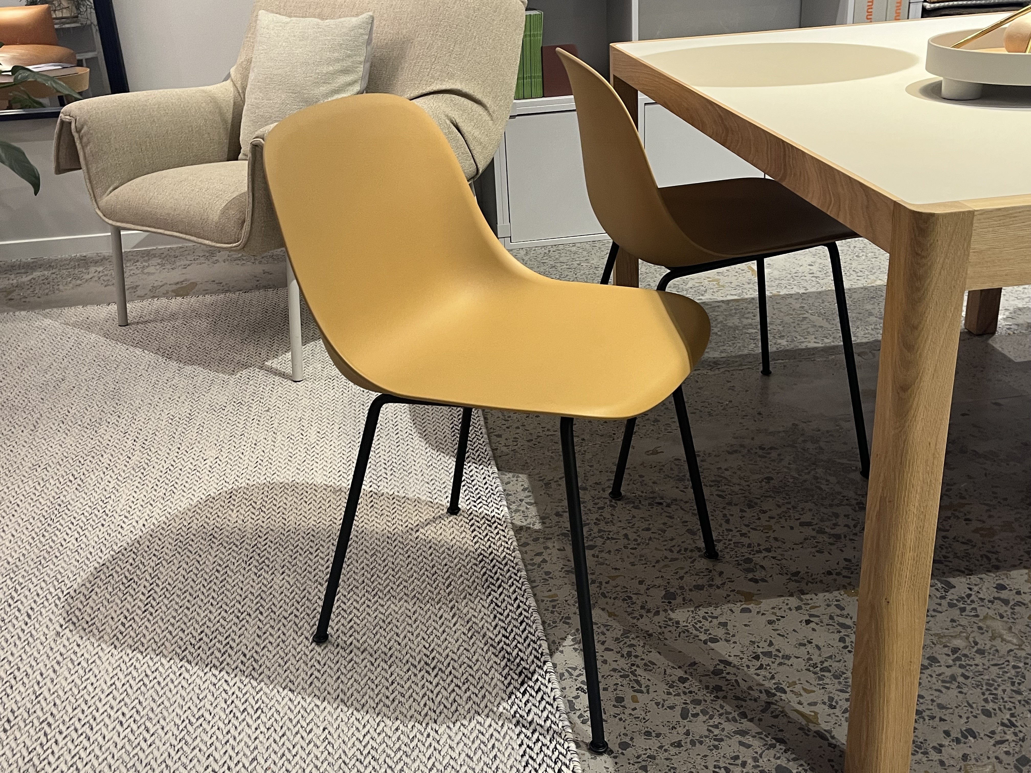 Fiber side - ochre