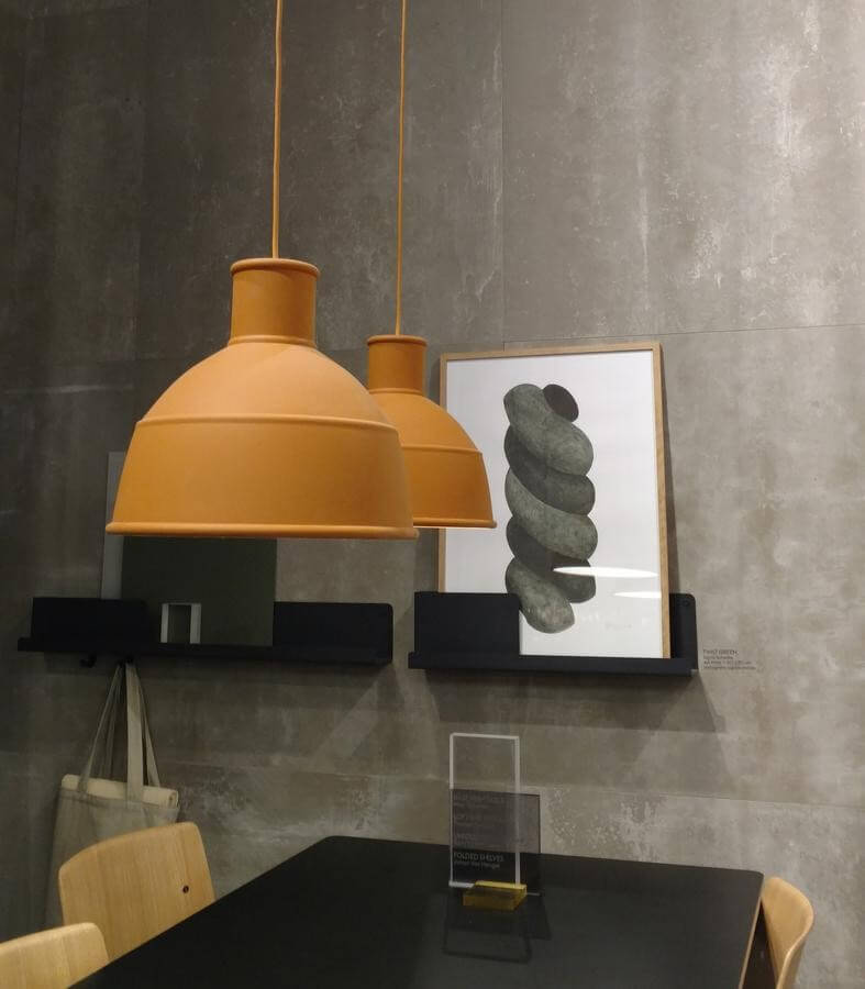 Unfold Pendant - grey