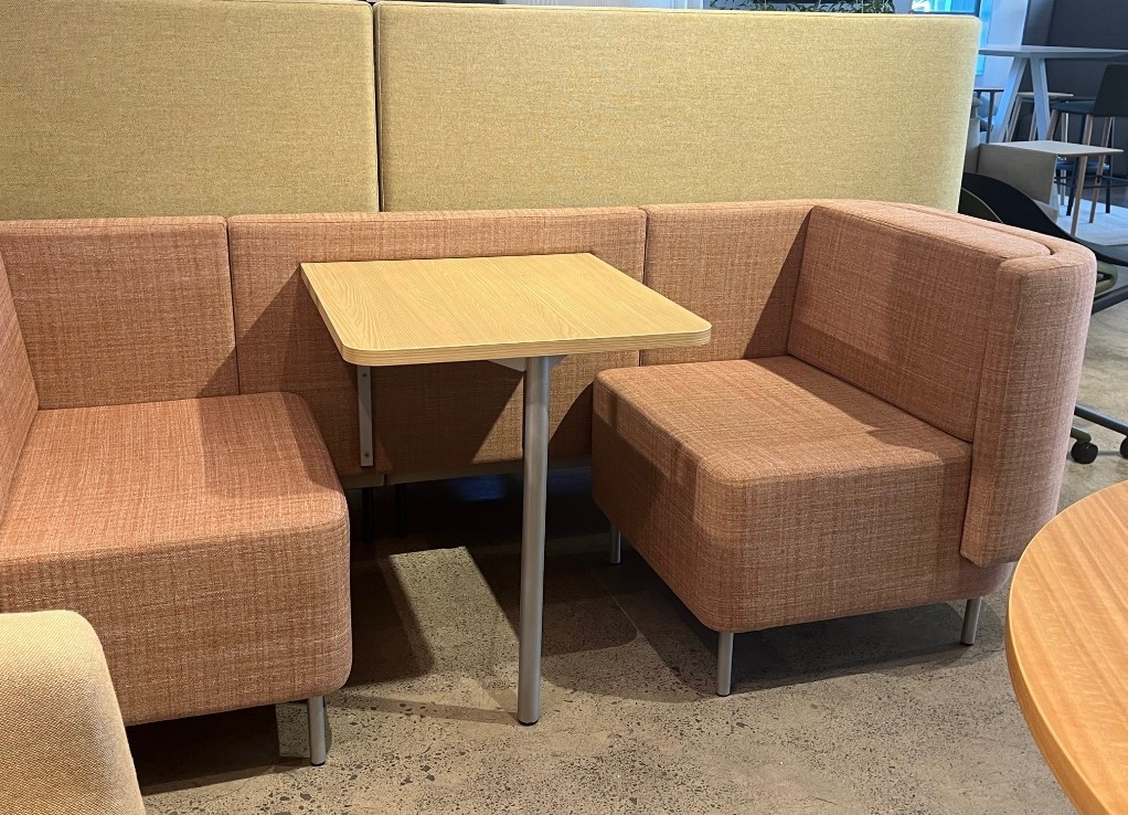 Den meeting pod Sofa