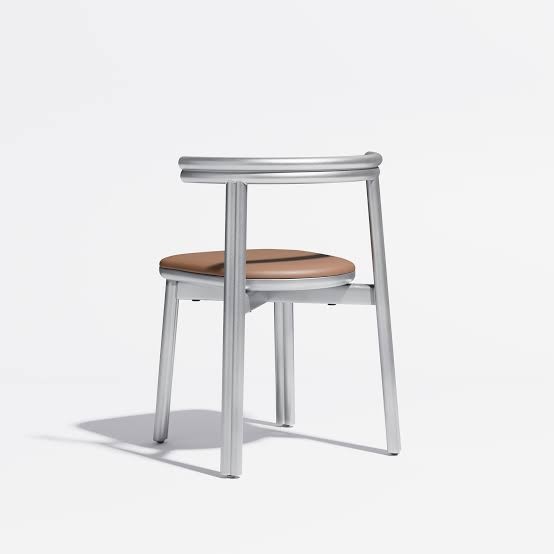Twill Chair Metal | Upholstered