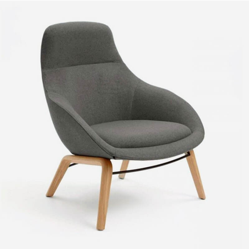 Always Lounge w/ Wood Base