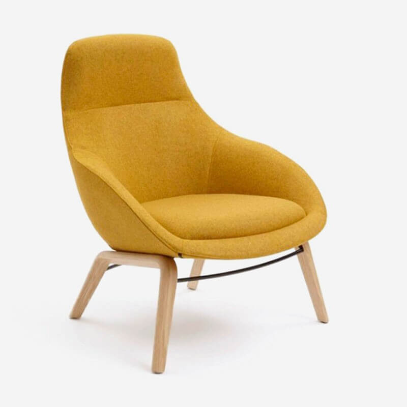 Always Lounge w/ Wood Base