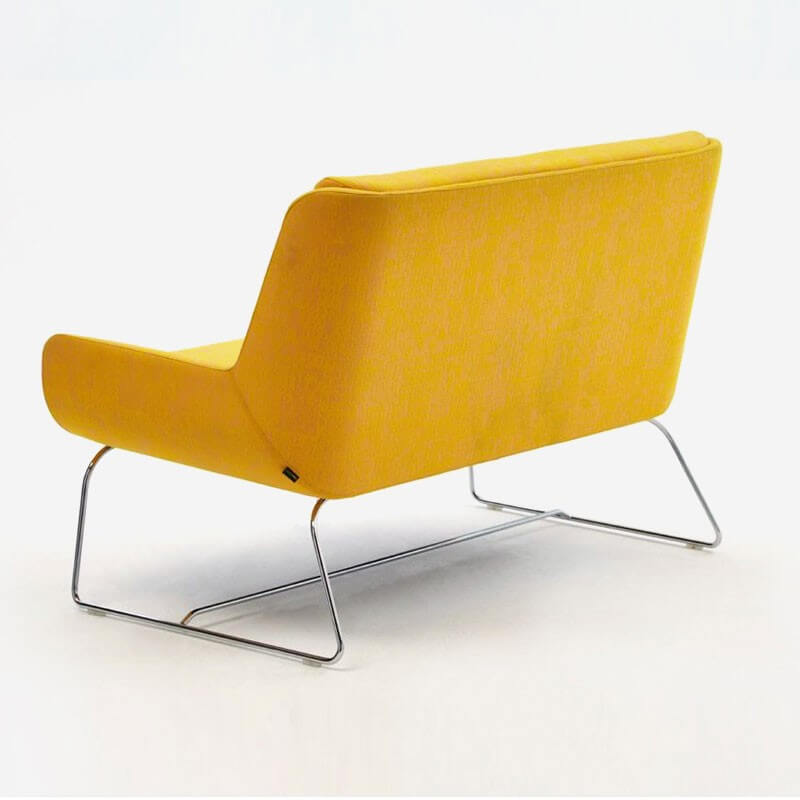 Hush Low Sofa w/ Sled Base