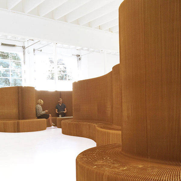 Benchwall - Folding Partition + Seating