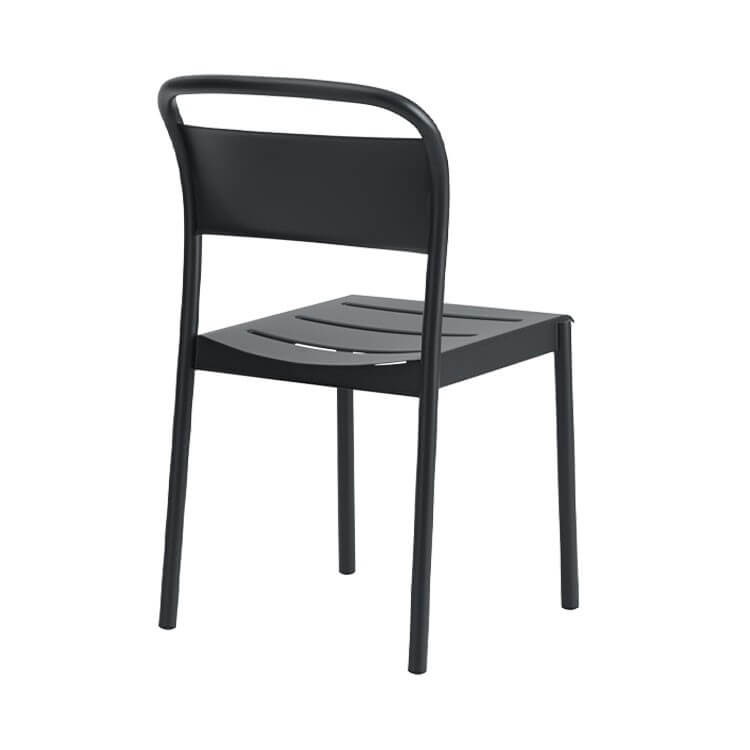 Linear Steel Side Chair