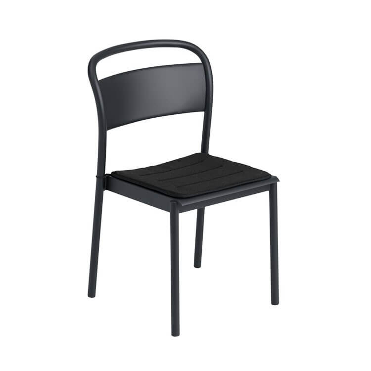 Linear Steel Side Chair