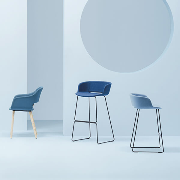 Babila with Backrest - Metal